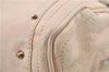 Authentic Chloe Paddington Leather Shoulder Hand Bag Ivory H9486