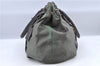 Authentic PRADA Nylon Leather 2Way Shoulder Hand Bag Khaki Green H9493