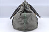 Authentic PRADA Nylon Leather 2Way Shoulder Hand Bag Khaki Green H9493