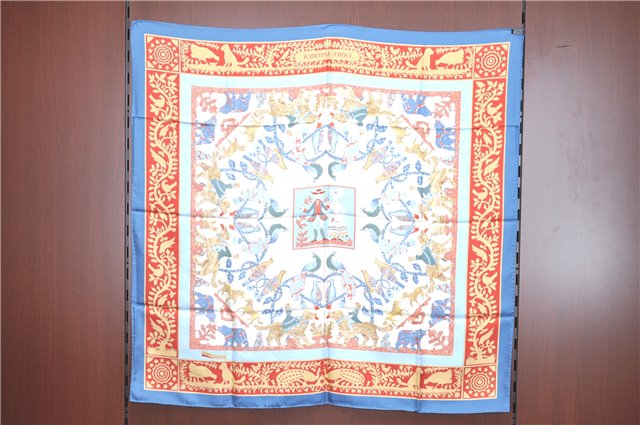 Authentic HERMES Carre 90 Scarf 