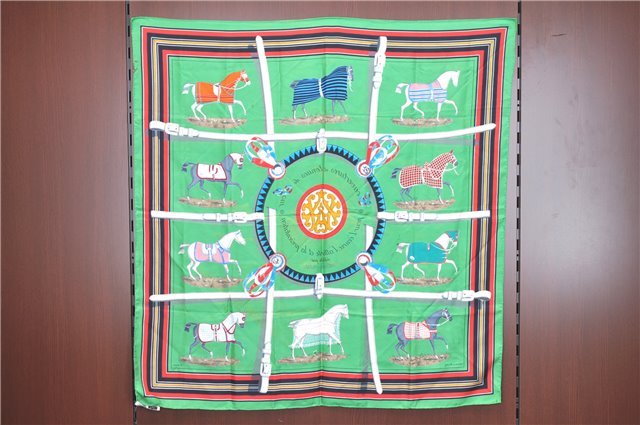 Authentic HERMES Carre 90 Scarf 