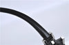 Authentic GUCCI Jackie Shoulder Hand Bag Satin Nylon Leather 0021068 Black H9501