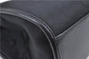 Authentic GUCCI Jackie Shoulder Hand Bag Satin Nylon Leather 0021068 Black H9501