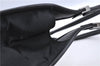 Authentic GUCCI Jackie Shoulder Hand Bag Satin Nylon Leather 0021068 Black H9501