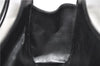 Authentic GUCCI Jackie Shoulder Hand Bag Satin Nylon Leather 0021068 Black H9501