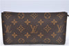 Authentic Louis Vuitton Monogram Pouch For Bucket GM LV Junk H9502