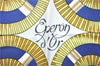 Authentic HERMES Carre 90 Scarf "Eperon d'or" Silk Blue H9506