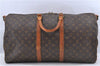 Auth Louis Vuitton Monogram Keepall Bandouliere 55 Boston Bag M41414 LV H9518