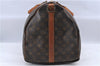 Auth Louis Vuitton Monogram Keepall Bandouliere 55 Boston Bag M41414 LV H9518