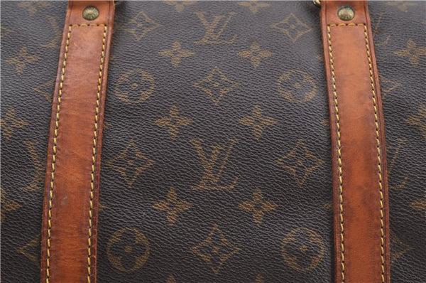 Auth Louis Vuitton Monogram Keepall Bandouliere 55 Boston Bag M41414 LV H9518