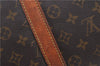 Auth Louis Vuitton Monogram Keepall Bandouliere 55 Boston Bag M41414 LV H9518