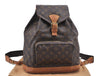 Authentic Louis Vuitton Monogram Montsouris GM Backpack M51135 LV H9520