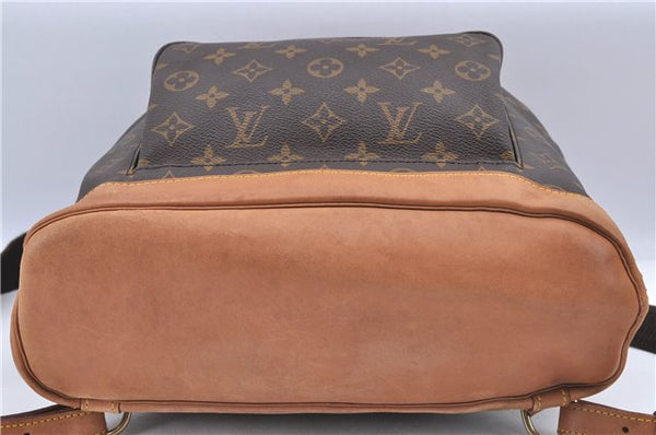 Authentic Louis Vuitton Monogram Montsouris GM Backpack M51135 LV H9520