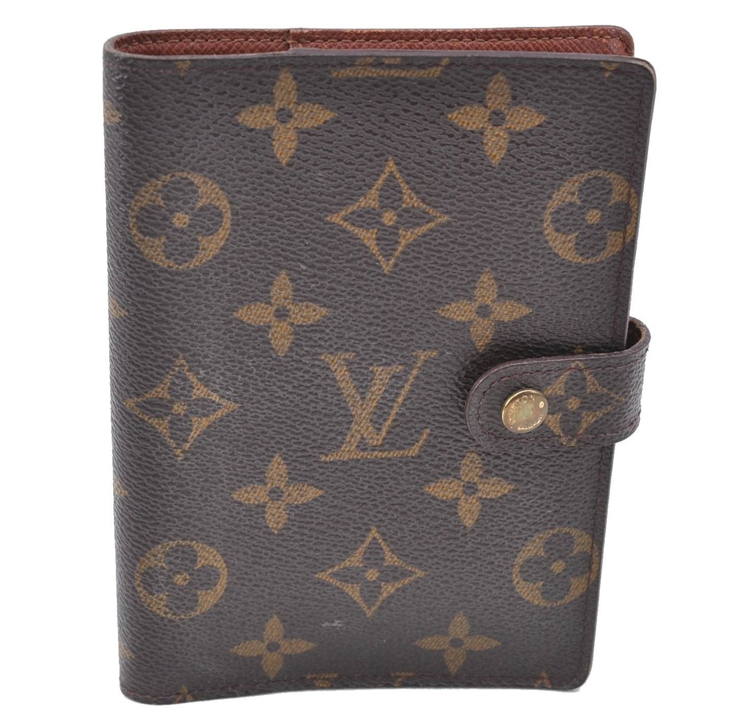 Authentic Louis Vuitton Monogram Agenda PM Day Planner Cover R20005 LV H9524