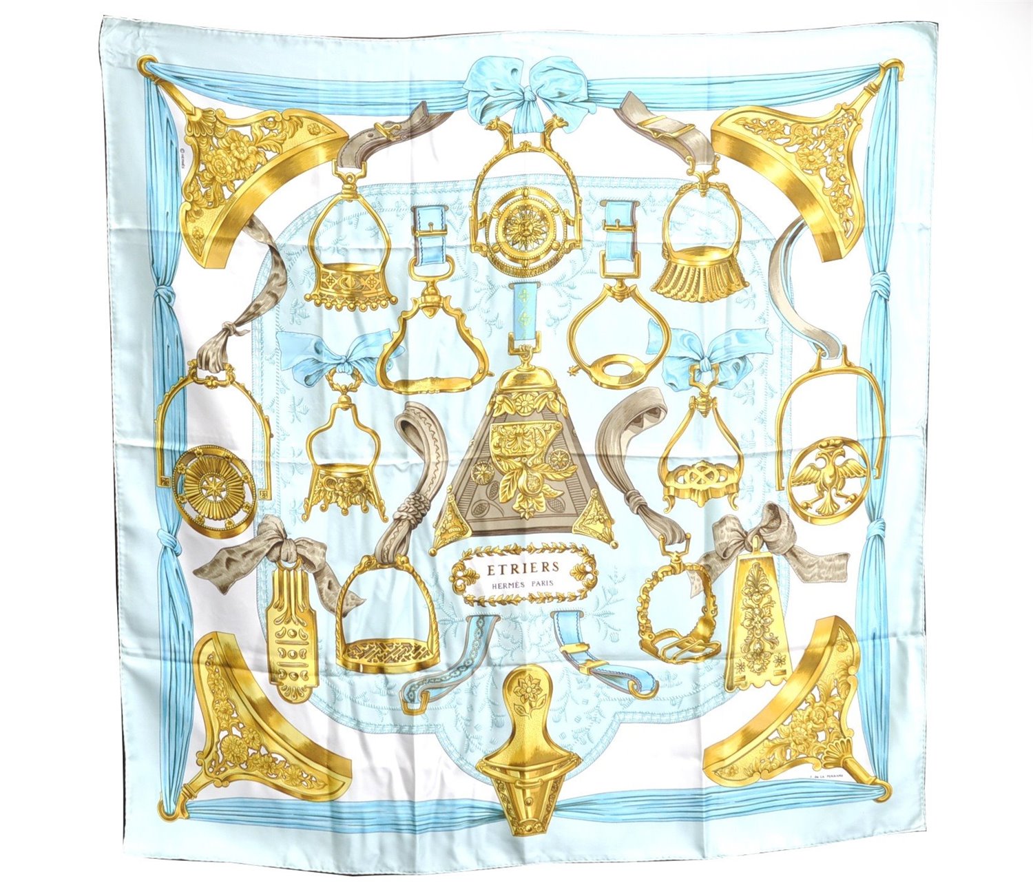 Authentic HERMES Carre 90 Scarf 