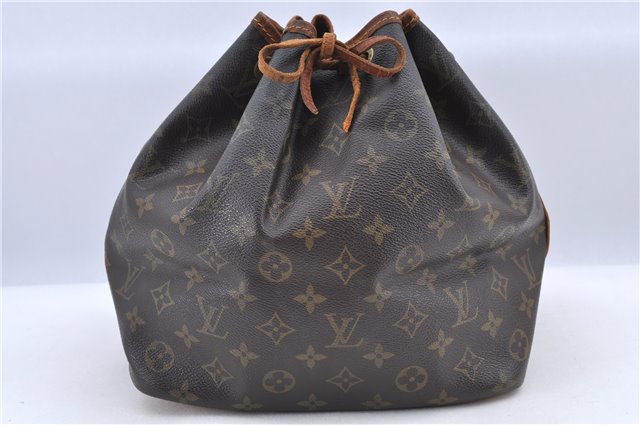 Authentic Louis Vuitton Monogram Petit Noe Shoulder Bag M42226 LV H9531