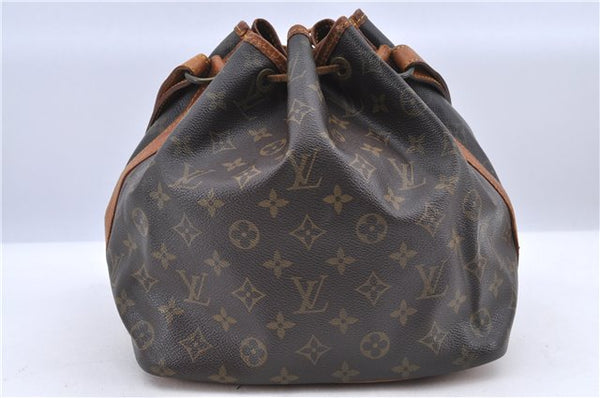 Authentic Louis Vuitton Monogram Petit Noe Shoulder Bag M42226 LV H9531