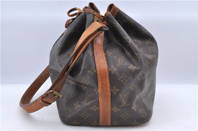 Authentic Louis Vuitton Monogram Petit Noe Shoulder Bag M42226 LV H9531