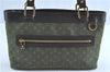 Auth Louis Vuitton Monogram Mini Lucille PM Hand Bag Green Khaki M92682 LV H9534