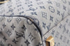 Authentic Louis Vuitton Monogram Mini Josephine PM Hand Bag Blue M92312 LV H9536