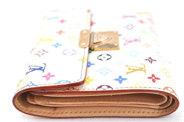 Louis Vuitton Monogram Multicolor Portefeuille Koala Wallet M58014 White H9540