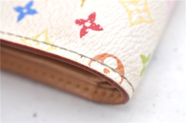 Louis Vuitton Monogram Multicolor Portefeuille Koala Wallet M58014 White H9540