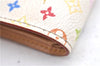 Louis Vuitton Monogram Multicolor Portefeuille Koala Wallet M58014 White H9540