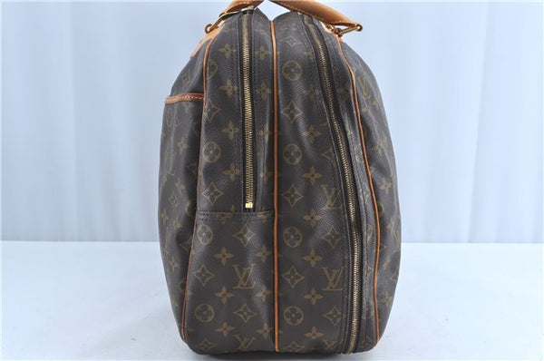 Authentic Louis Vuitton Monogram Alize 24 Heures Boston Bag M41399 LV H9542