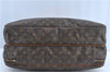 Authentic Louis Vuitton Monogram Alize 24 Heures Boston Bag M41399 LV H9542