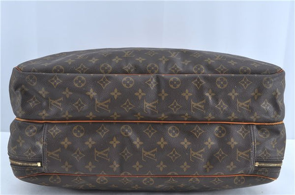 Authentic Louis Vuitton Monogram Alize 24 Heures Boston Bag M41399 LV H9542