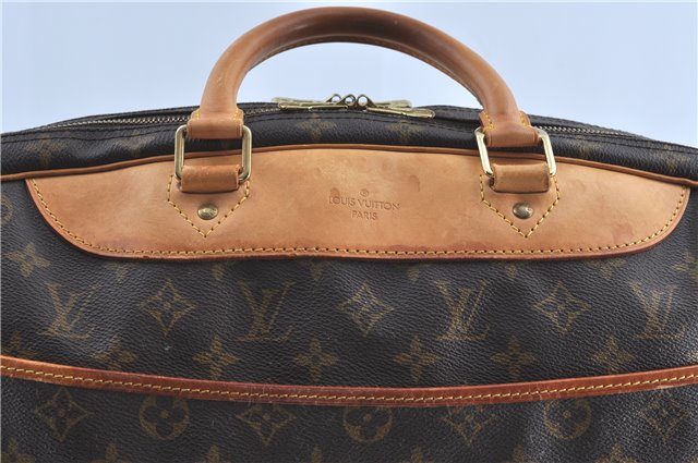 Authentic Louis Vuitton Monogram Alize 24 Heures Boston Bag M41399 LV H9542