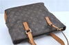 Authentic Louis Vuitton Monogram Cabas Piano Tote Bag M51148 LV H9545