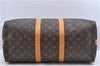 Auth Louis Vuitton Monogram Keepall Bandouliere 45 Boston Bag M41418 LV H9546
