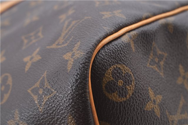 Auth Louis Vuitton Monogram Keepall Bandouliere 45 Boston Bag M41418 LV H9546