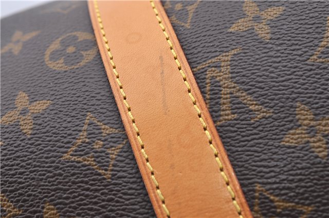 Auth Louis Vuitton Monogram Keepall Bandouliere 45 Boston Bag M41418 LV H9546