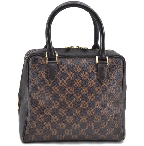 Authentic Louis Vuitton Damier Brera Hand Bag N51150 LV H9547