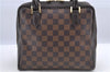 Authentic Louis Vuitton Damier Brera Hand Bag N51150 LV H9547