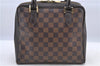 Authentic Louis Vuitton Damier Brera Hand Bag N51150 LV H9547