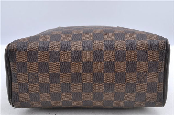 Authentic Louis Vuitton Damier Brera Hand Bag N51150 LV H9547