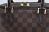 Authentic Louis Vuitton Damier Brera Hand Bag N51150 LV H9547