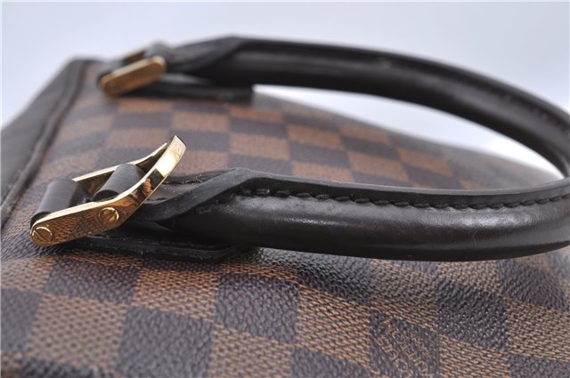 Authentic Louis Vuitton Damier Brera Hand Bag N51150 LV H9547