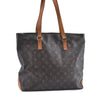 Authentic Louis Vuitton Monogram Cabas Mezzo Tote Bag M51151 LV H9549