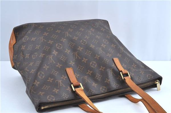 Authentic Louis Vuitton Monogram Cabas Mezzo Tote Bag M51151 LV H9549