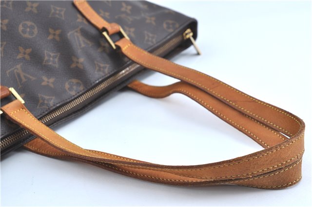 Authentic Louis Vuitton Monogram Cabas Mezzo Tote Bag M51151 LV H9549