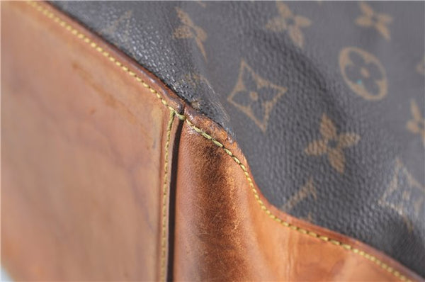 Authentic Louis Vuitton Monogram Cabas Mezzo Tote Bag M51151 LV H9549