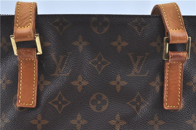 Authentic Louis Vuitton Monogram Cabas Mezzo Tote Bag M51151 LV H9549