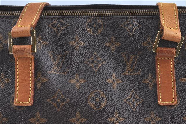 Authentic Louis Vuitton Monogram Cabas Mezzo Tote Bag M51151 LV H9549