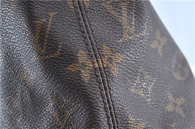 Authentic Louis Vuitton Monogram Cabas Mezzo Tote Bag M51151 LV H9549