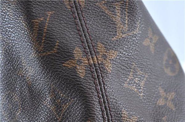 Authentic Louis Vuitton Monogram Cabas Mezzo Tote Bag M51151 LV H9549