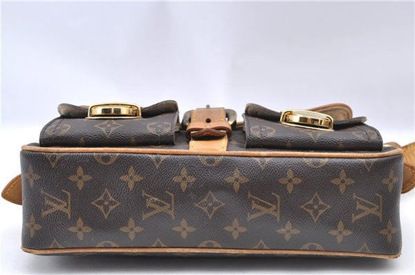 Authentic Louis Vuitton Monogram Hudson PM Shoulder Bag M40027 LV H9550